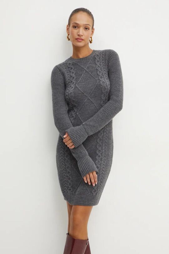 

SERENA платье из смесовой шерсти Guess, серый