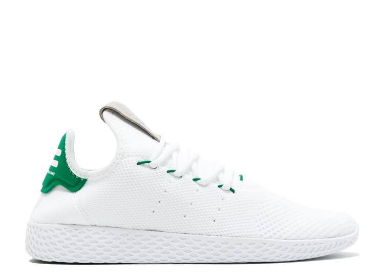 

Кроссовки Adidas PHARRELL X TENNIS HU 'GREEN', белый