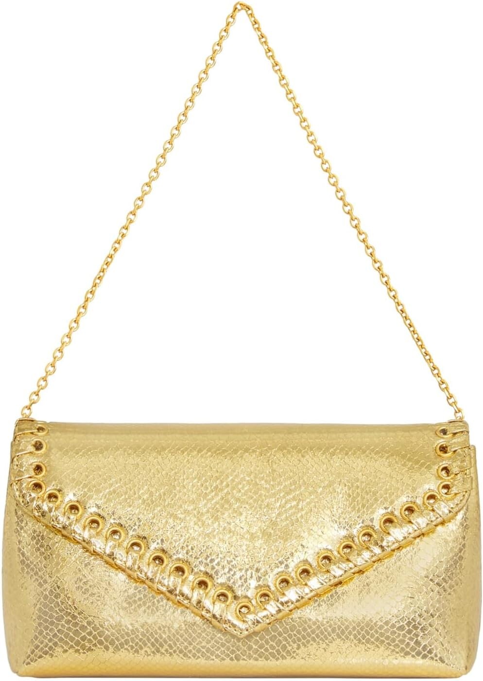 

Кнут-клатч Rebecca Minkoff, золото