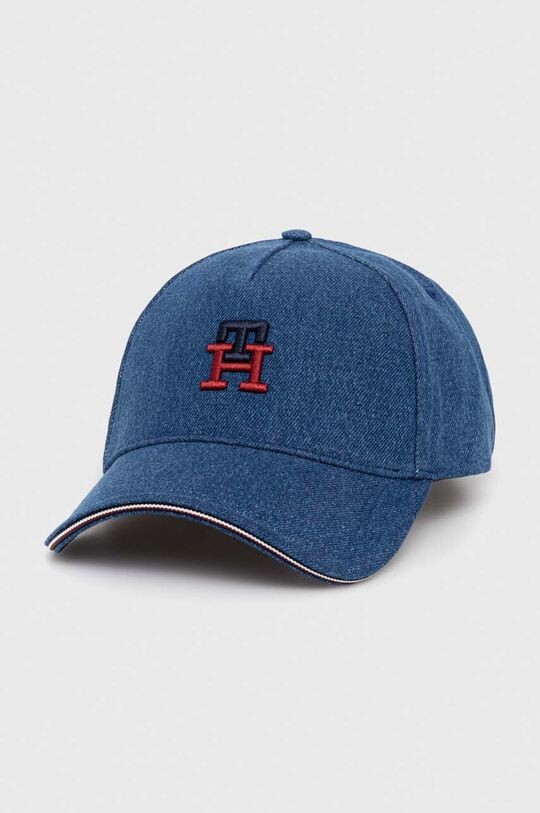 

Хлопковая бейсболка Tommy Hilfiger, темно-синий