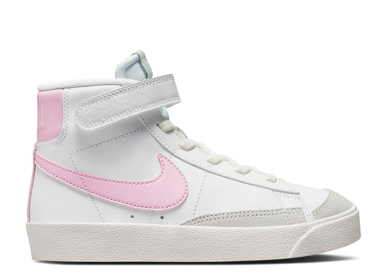 

Кроссовки Nike Blazer Mid '77 Ps 'White Pink Foam', белый