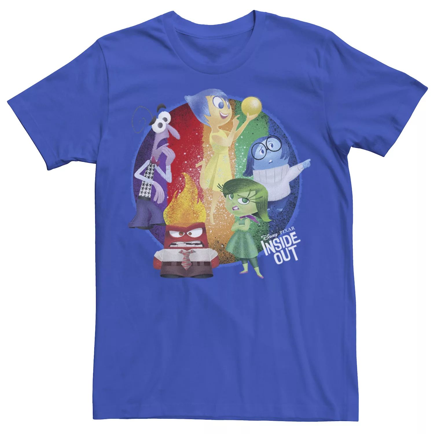 Мужская футболка Inside Out Riley's Emotions Disney / Pixar