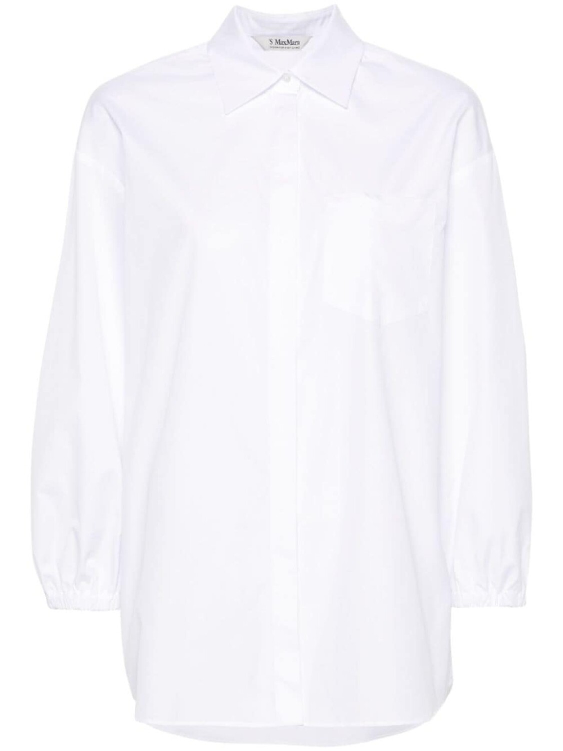

Рубашка с длинными рукавами 'S Max Mara, белый