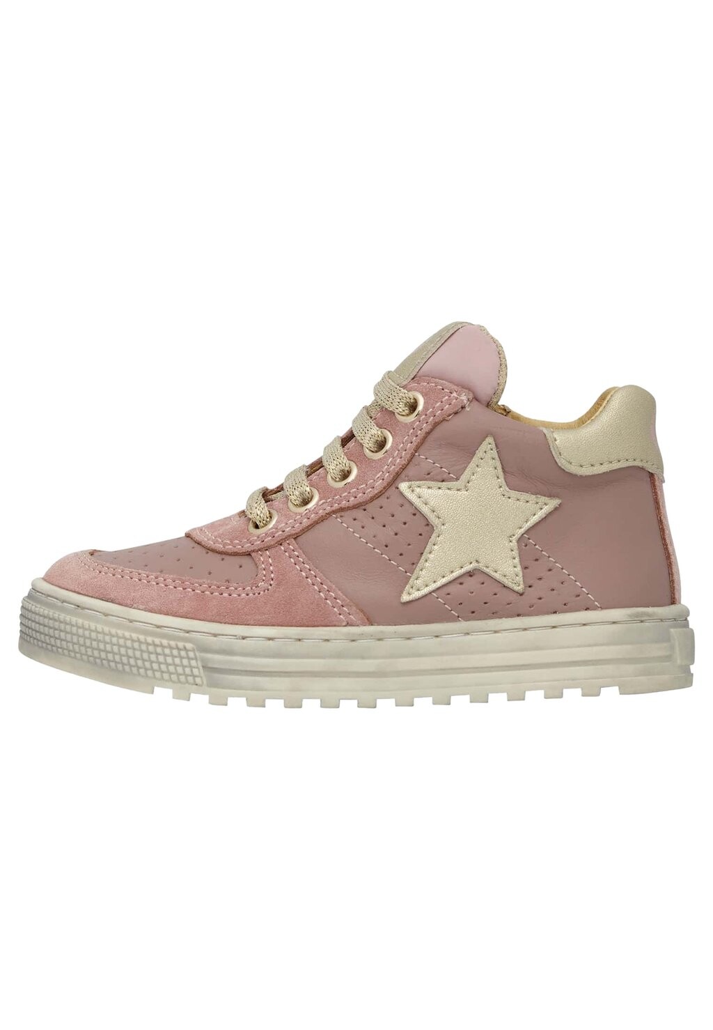 

Низкие кроссовки Hess High Zip. Naturino, цвет rosa weiß