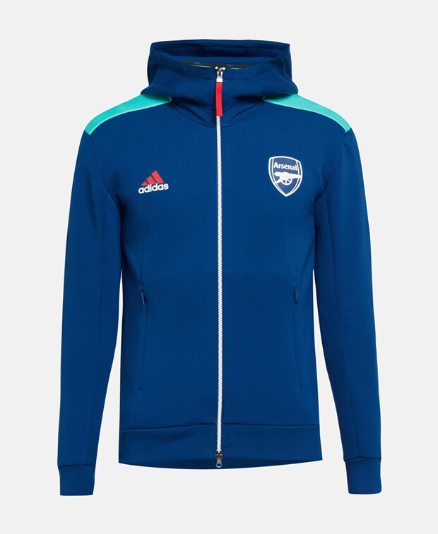 

Толстовка с капюшоном adidas Performance, синий