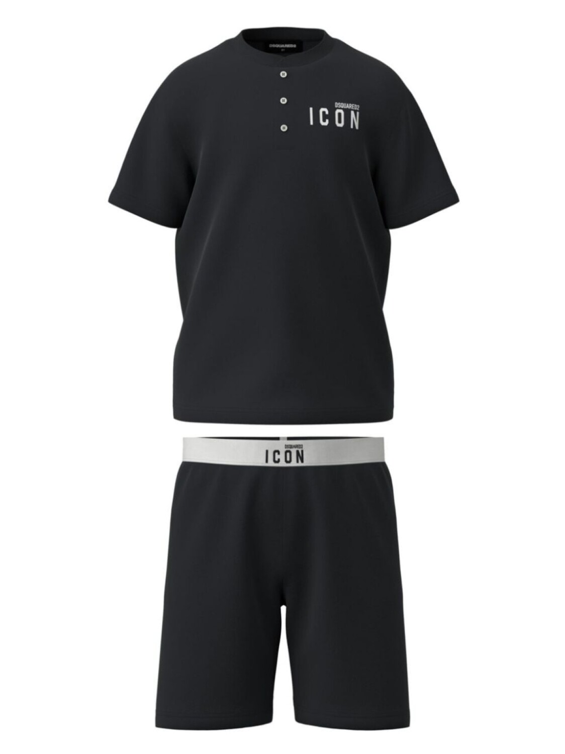 

Пижама с логотипом Icon Dsquared2 Kids, черный