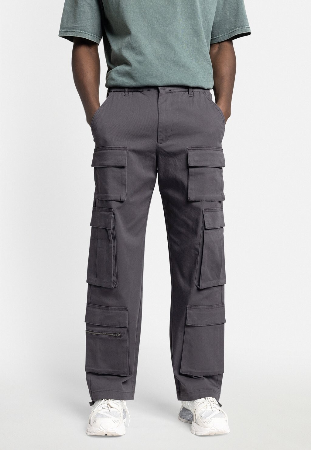 

Брюки карго CARLOS PANTS Redefined Rebel, цвет anthra