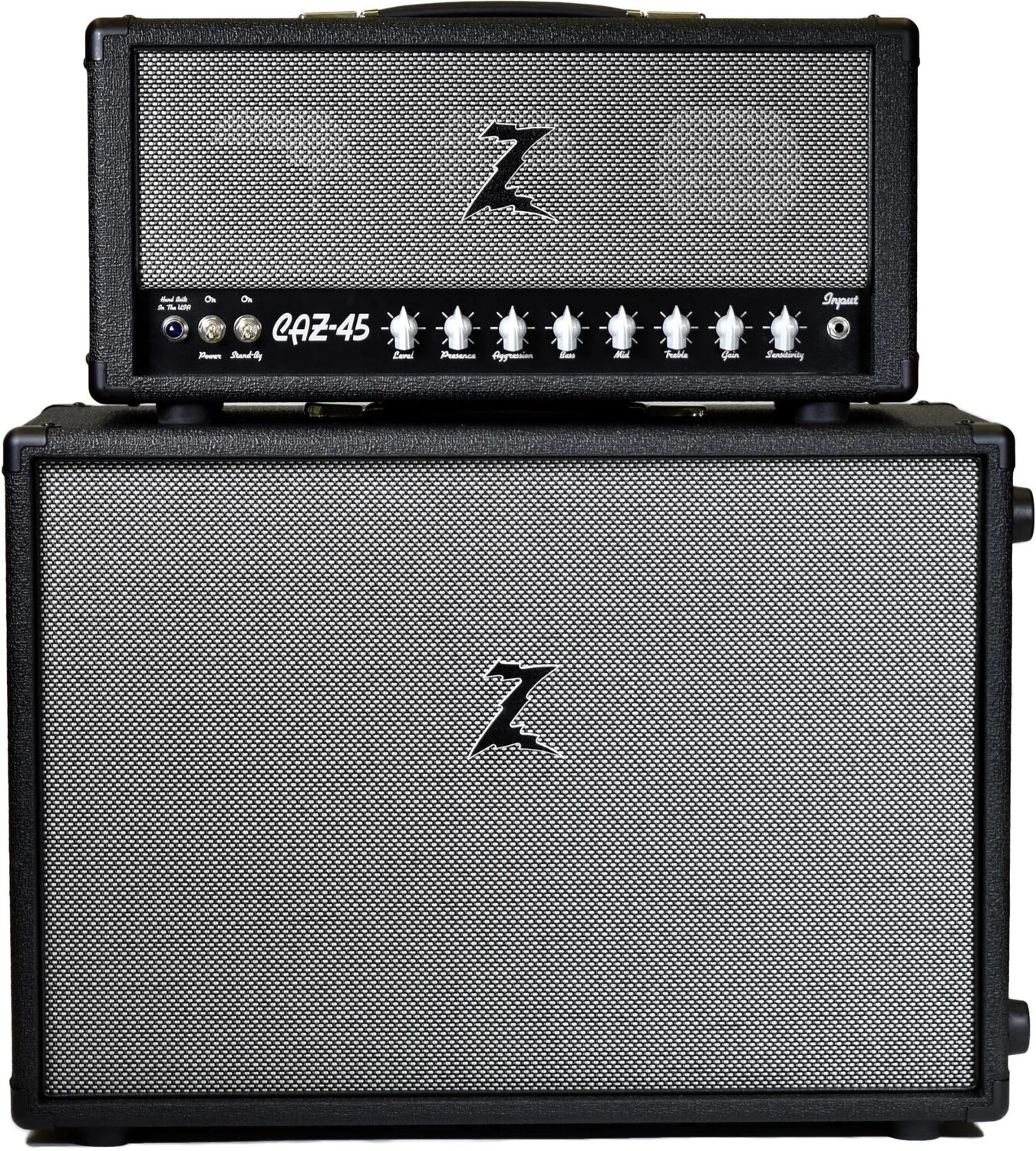 

Dr. Z CAZ-45 Set 45-ваттная ламповая головка с 2 12-дюймовыми кабинетами
