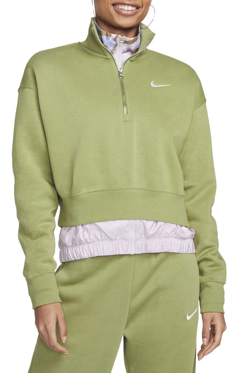 

Спортивная одежда Phoenix Fleece Crop Sweatshirt NIKE, Зеленый