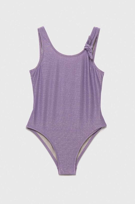 

Сплошной детский купальник United Colors of Benetton, фиолетовый