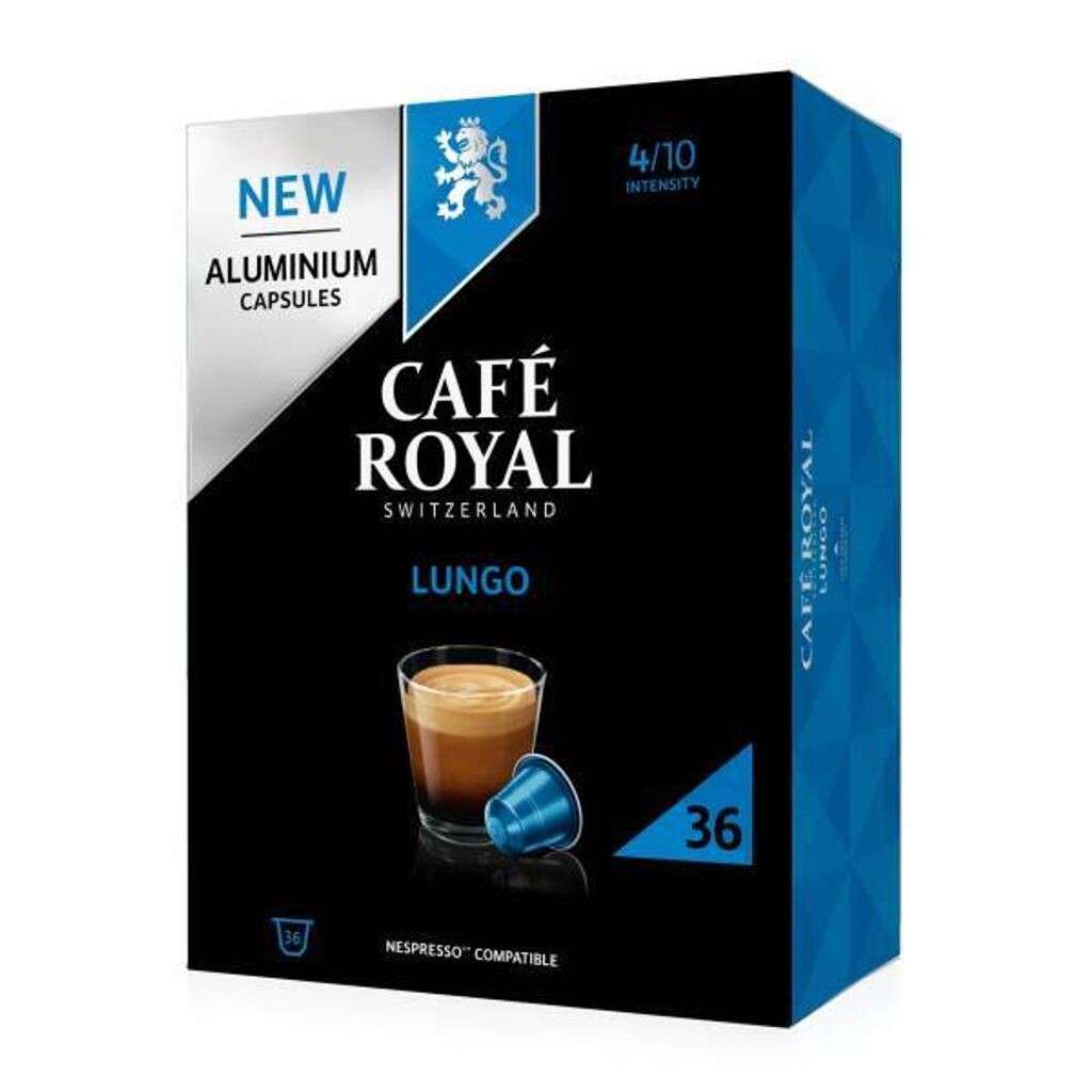 

Café Royal Lungo 36 капсул алюминий