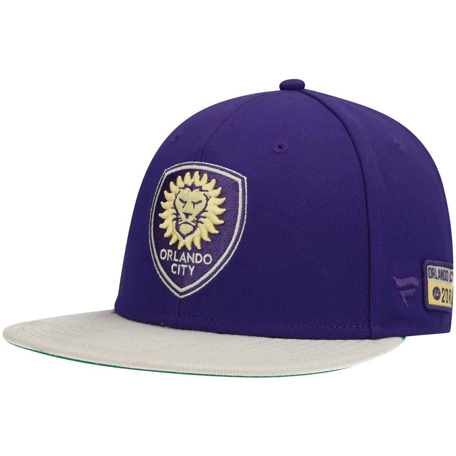 

Мужская кепка Fanatics Purple Orlando City SC True Classic Snapback с фирменным логотипом