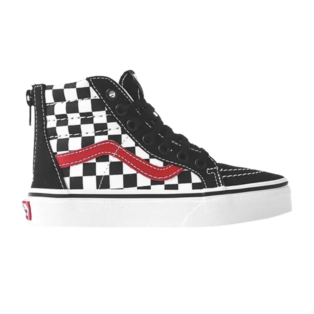 

Кроссовки Sk8-Hi Zip Kids Vans, черный