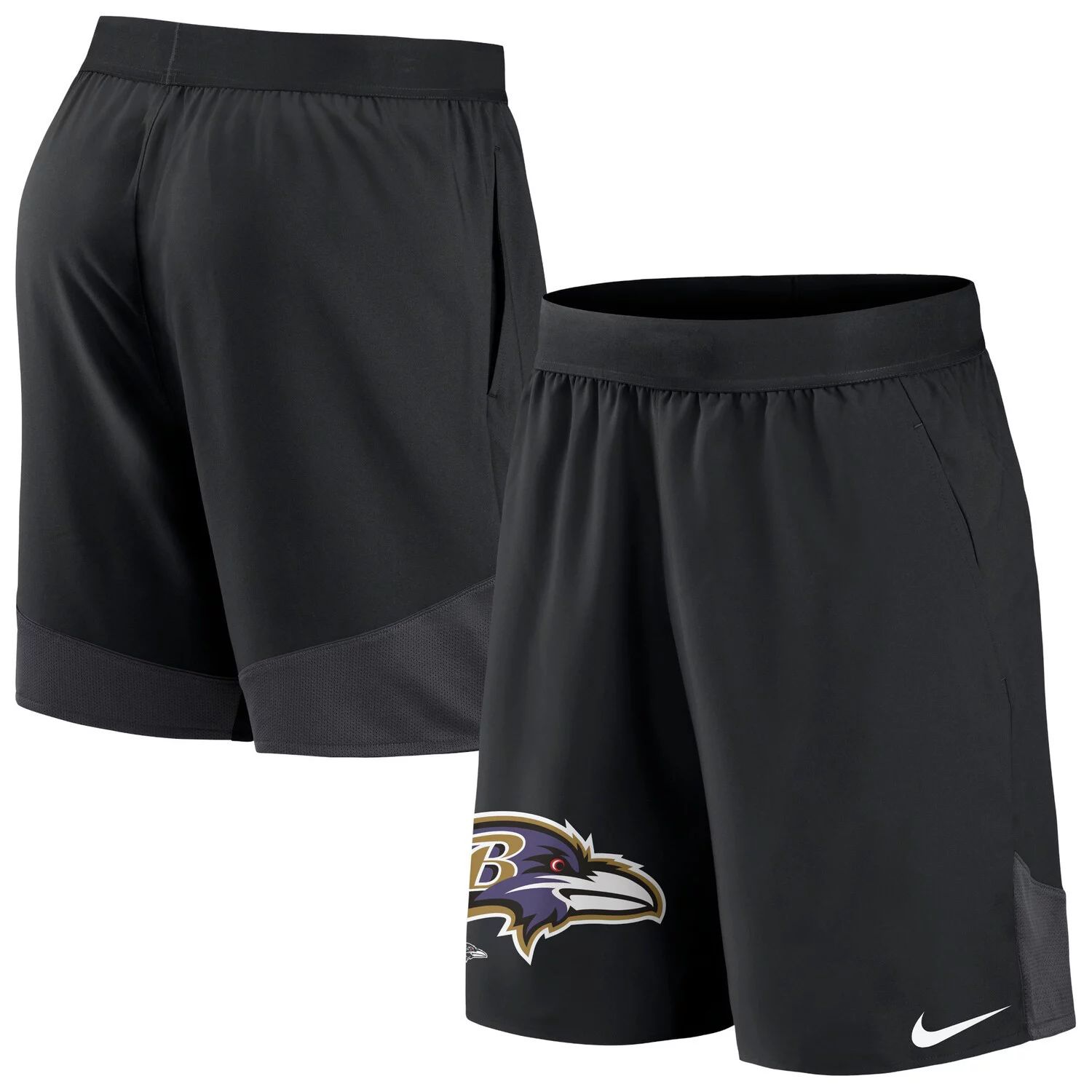 

Мужские черные эластичные шорты Baltimore Ravens Performance Nike