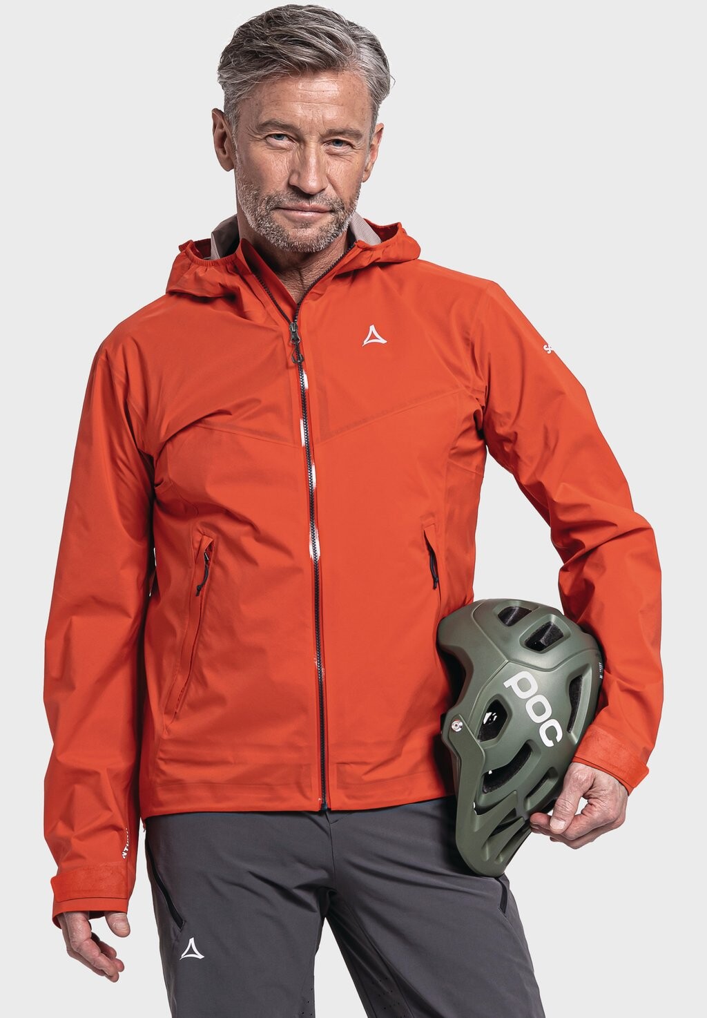 

Дождевик/водоотталкивающая куртка 2 5L KARMA TRAIL M Schöffel, цвет orange