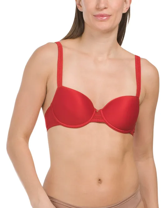 

Бюстгальтер с эффектом памяти Chic Essential с половиной чашки Chantelle, цвет Scarlet