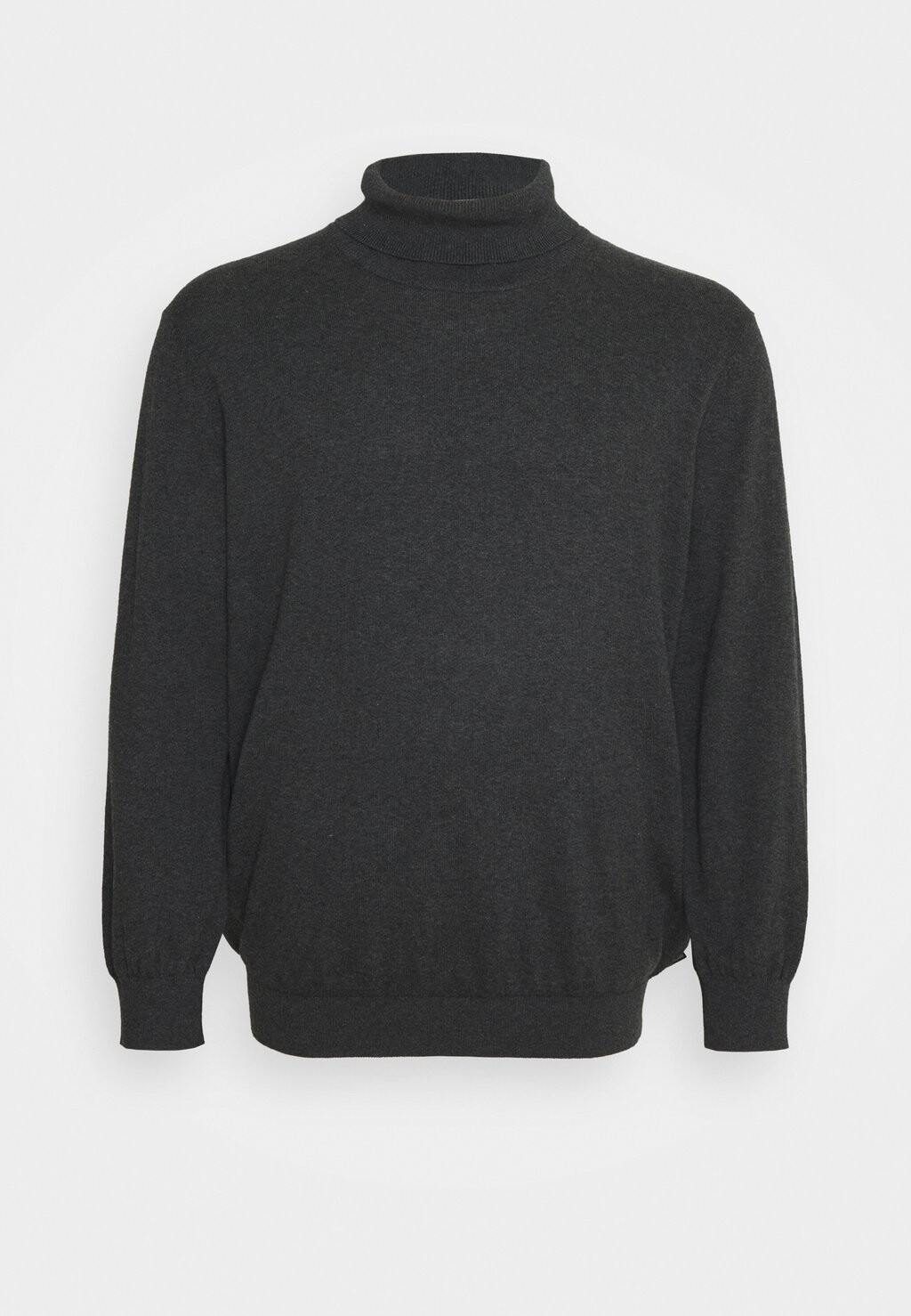 

Толстовка Jack & Jones Jjeemil Roll Neck, темно-серый меланж
