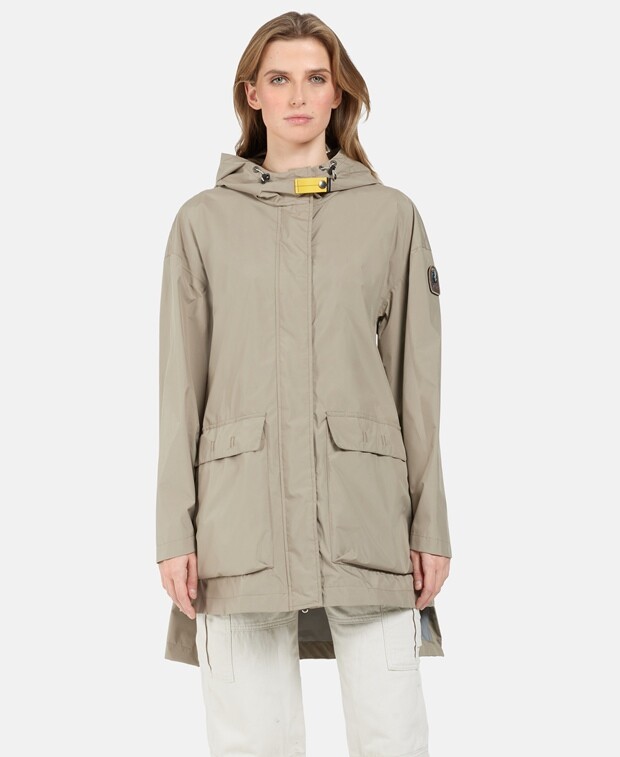 

Дождевик Parajumpers, серо-коричневый