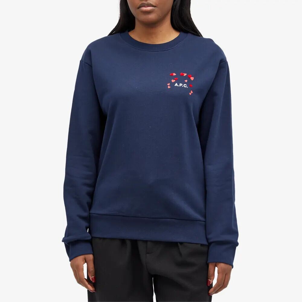 

A.P.C. Толстовка с логотипом valentines, синий
