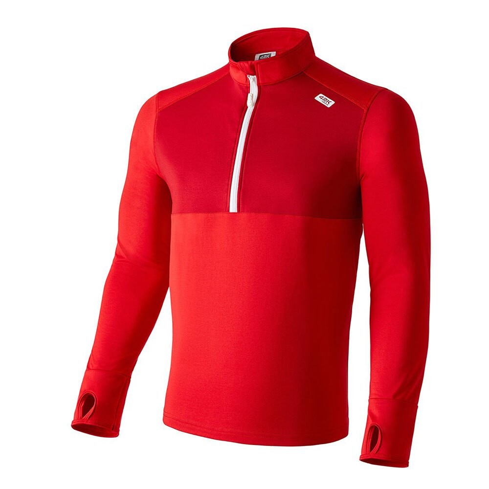 

Толстовка 42k Running Zero Half Zip, красный