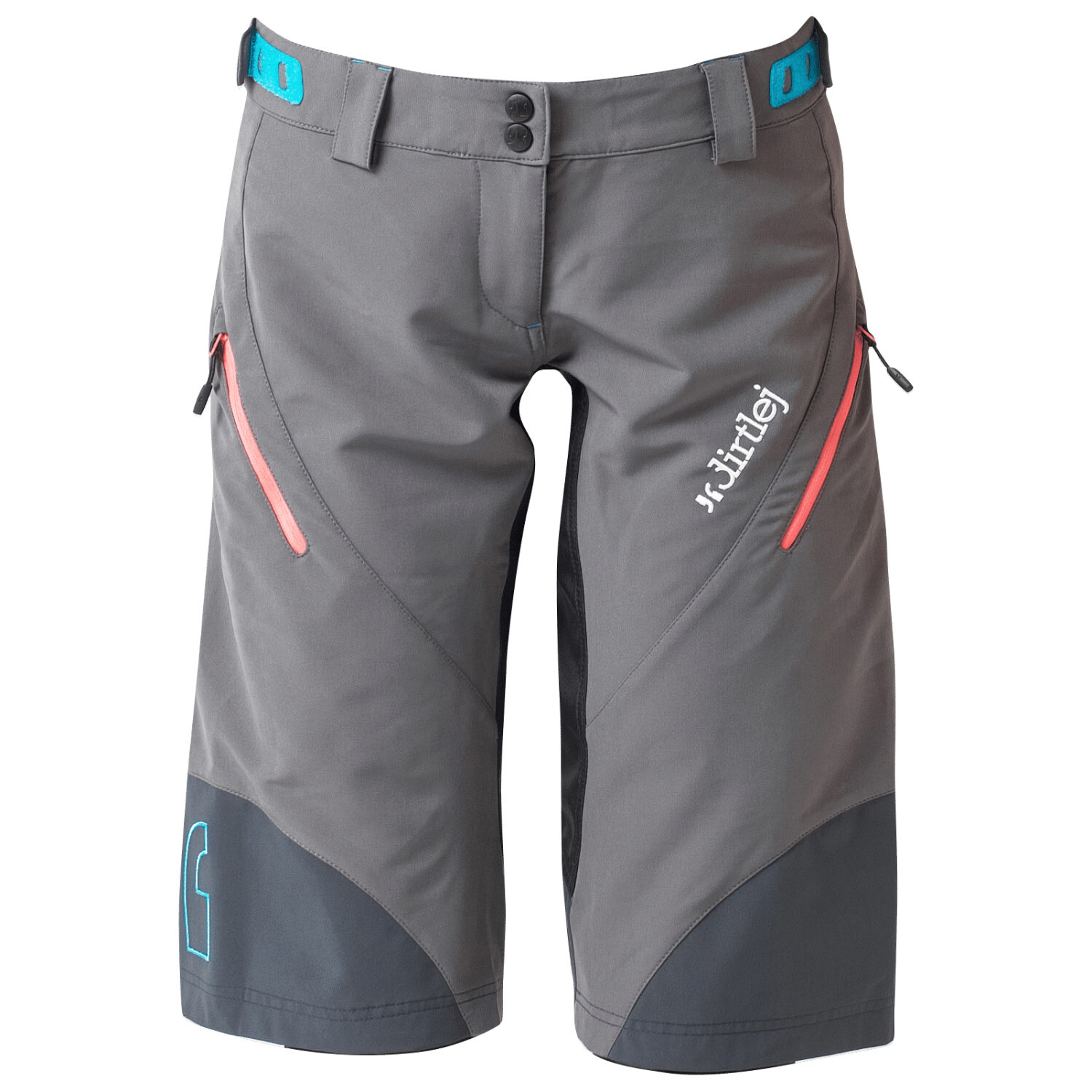 

Велосипедные шорты Dirtlej Women's Trailscout Half & Half, цвет Grey/Peach
