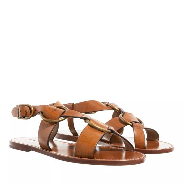цена Сандалии plo rng flat sandal Polo Ralph Lauren, коричневый