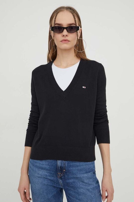

Свитер Tommy Jeans, черный