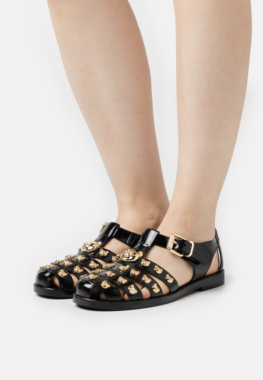 

Босоножки MOSCHINO, черный