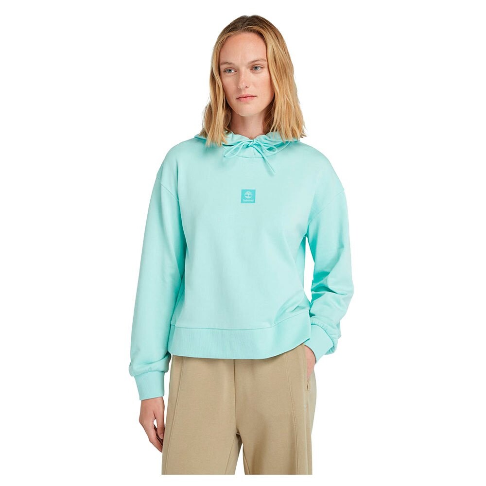 

Худи Timberland Stack Logo Loop Back, синий