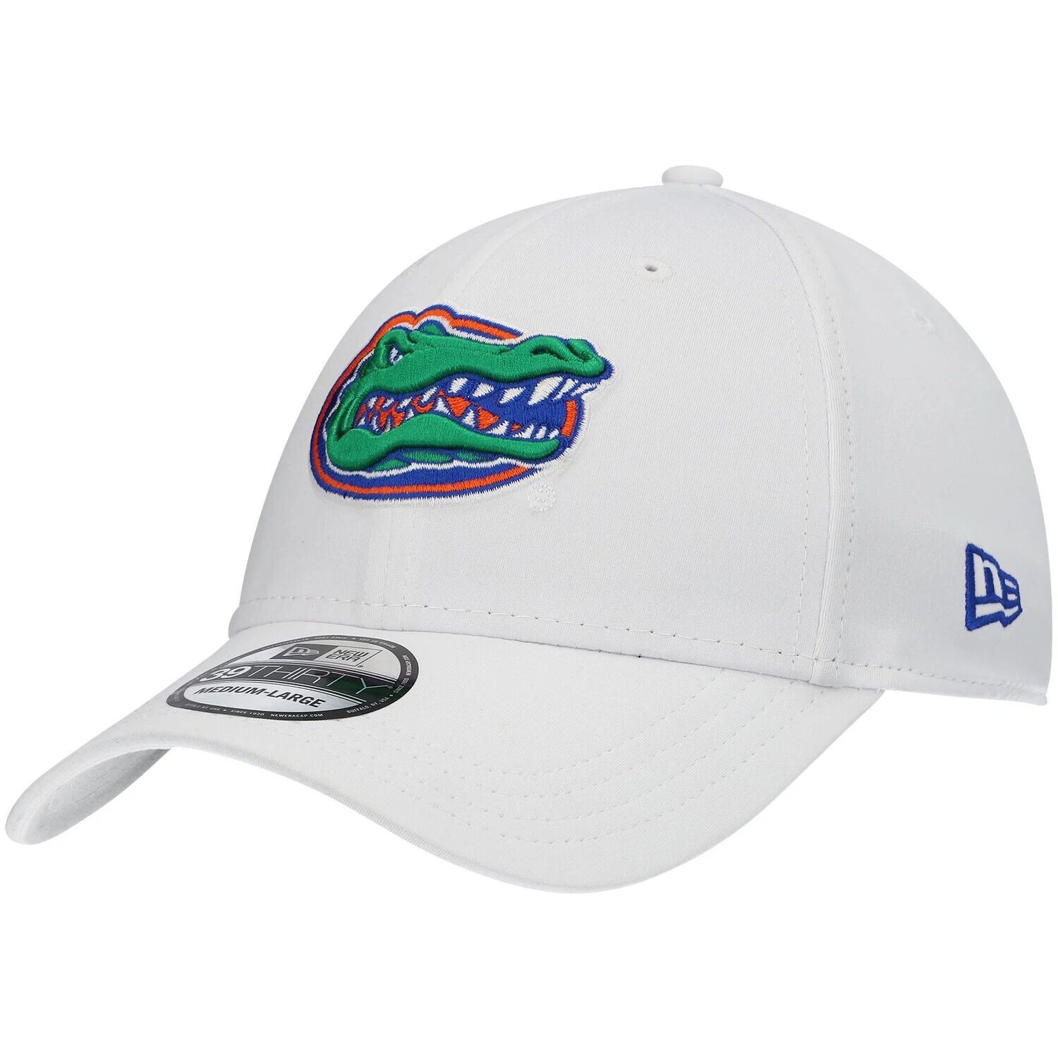 

Мужская кепка New Era White Florida Gators Campus Preferred 39THIRTY Flex Hat