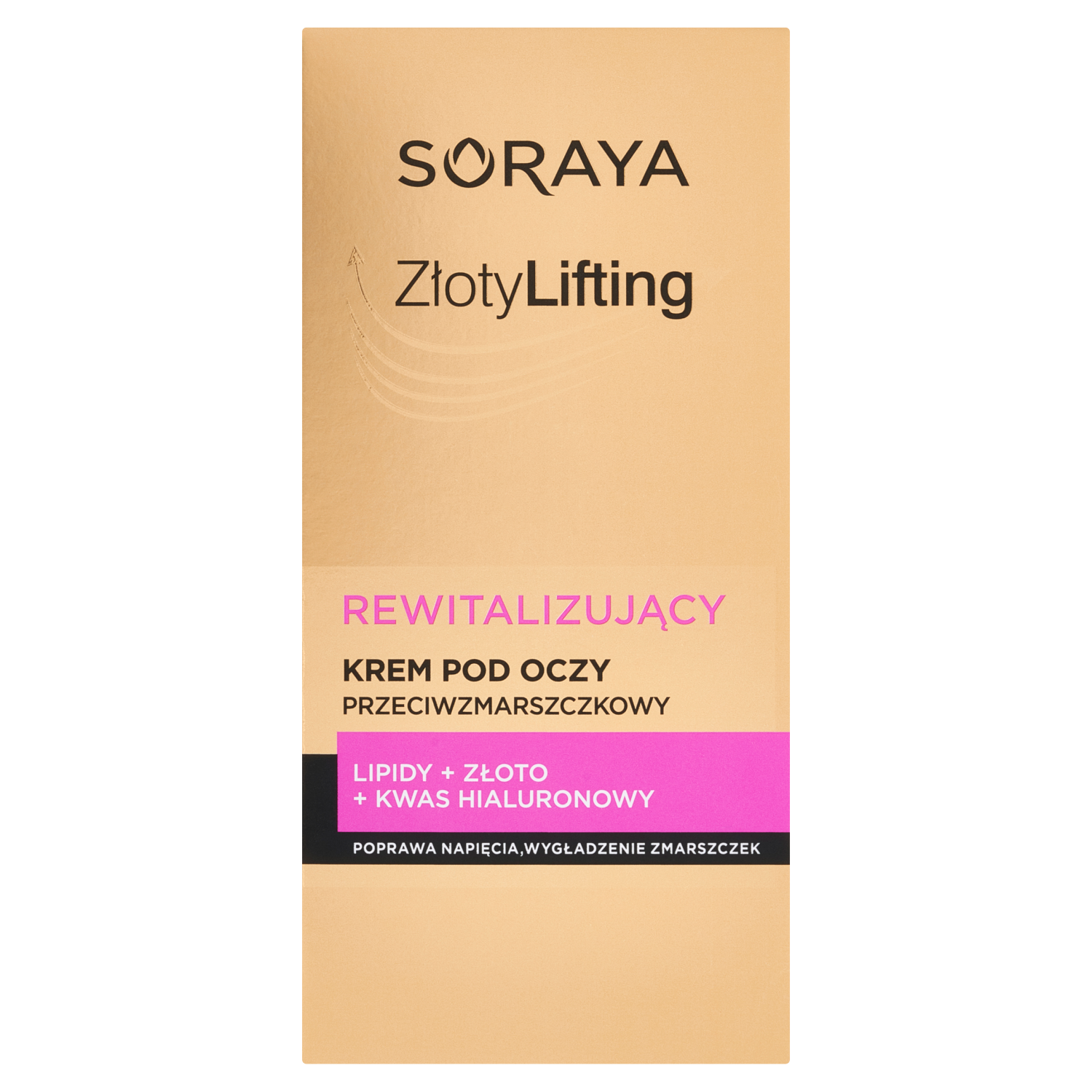 цена Восстанавливающий крем для глаз против морщин Soraya Złoty Lifting, 15 мл
