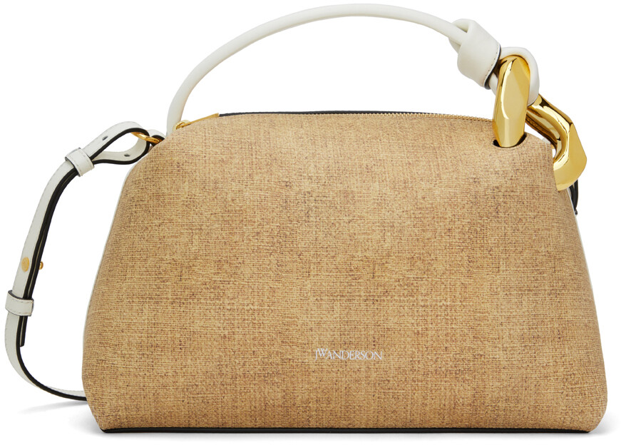 

Бежевая угловая сумка JWA Jw Anderson, цвет Sand