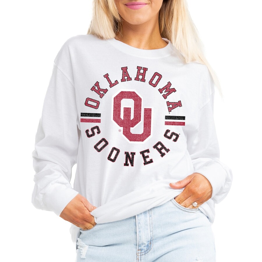 

Футболка с длинным рукавом Gameday Couture Oklahoma Sooners, белый