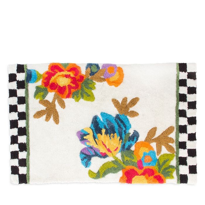 

Стандартный коврик для ванной Mackenzie-Childs Flower Market, 21 x 34 дюйма, мультиколор
