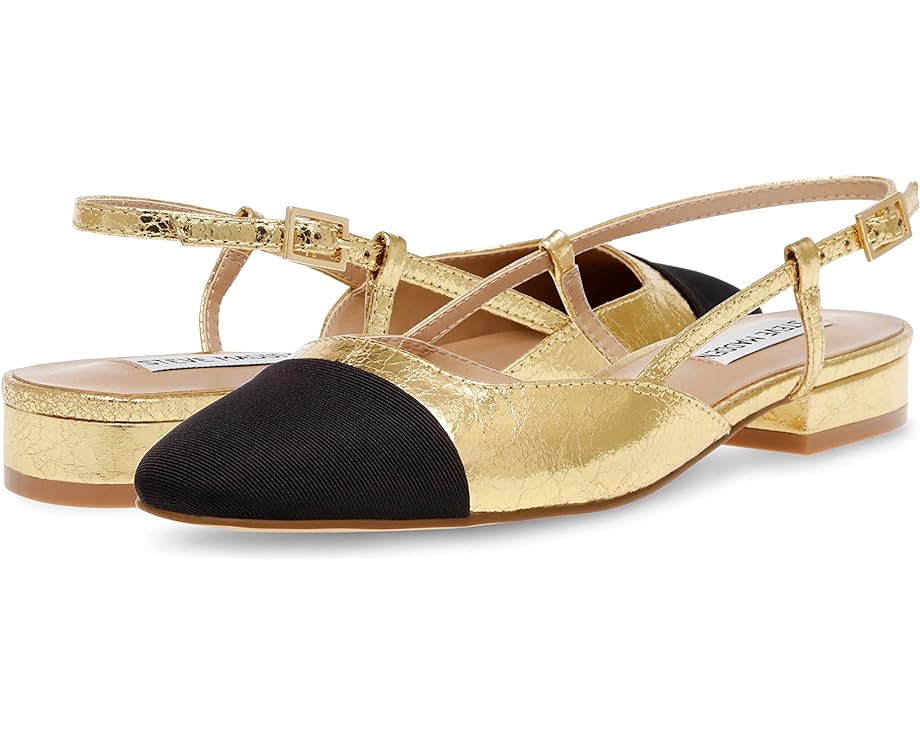 

Балетки Steve Madden Belinda Flat, цвет Gold Multi