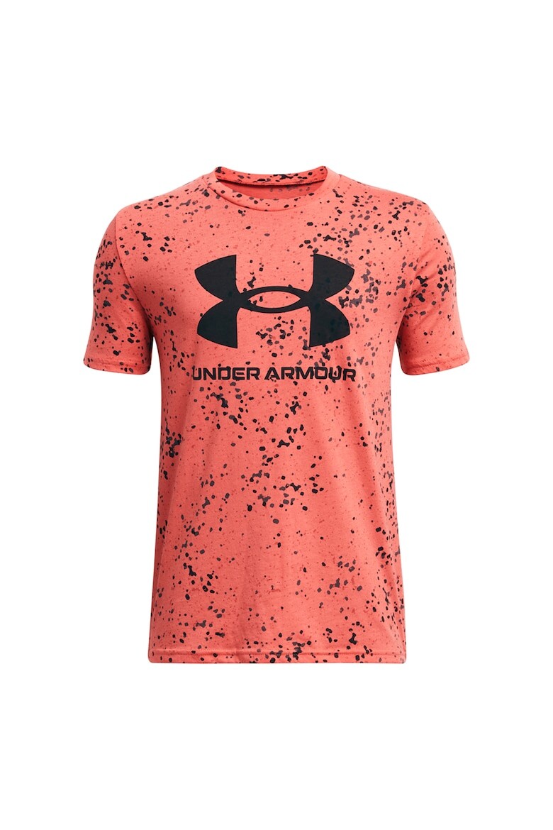 

Спортивная футболка для фитнеса с принтом Under Armour, черный