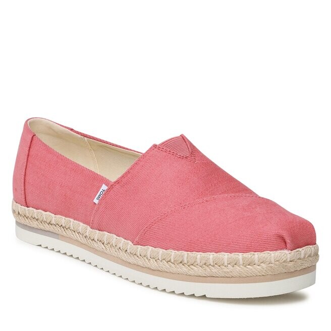 

Туфли Toms AlpargataPlatform Rope, розовый