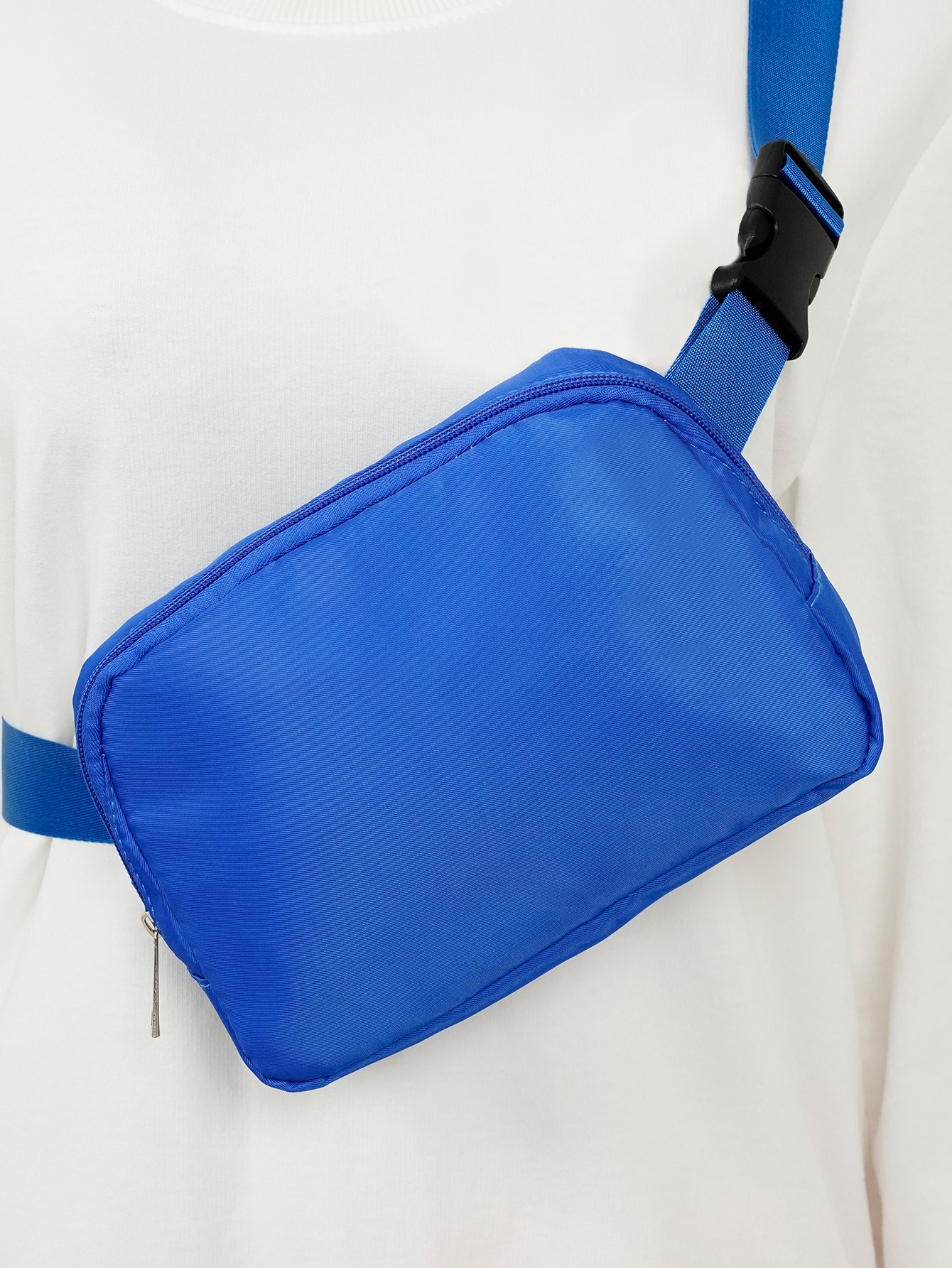 сумка поясная piove повседневная полиэстер текстиль мультиколор Повседневная поясная сумка, королевский синий