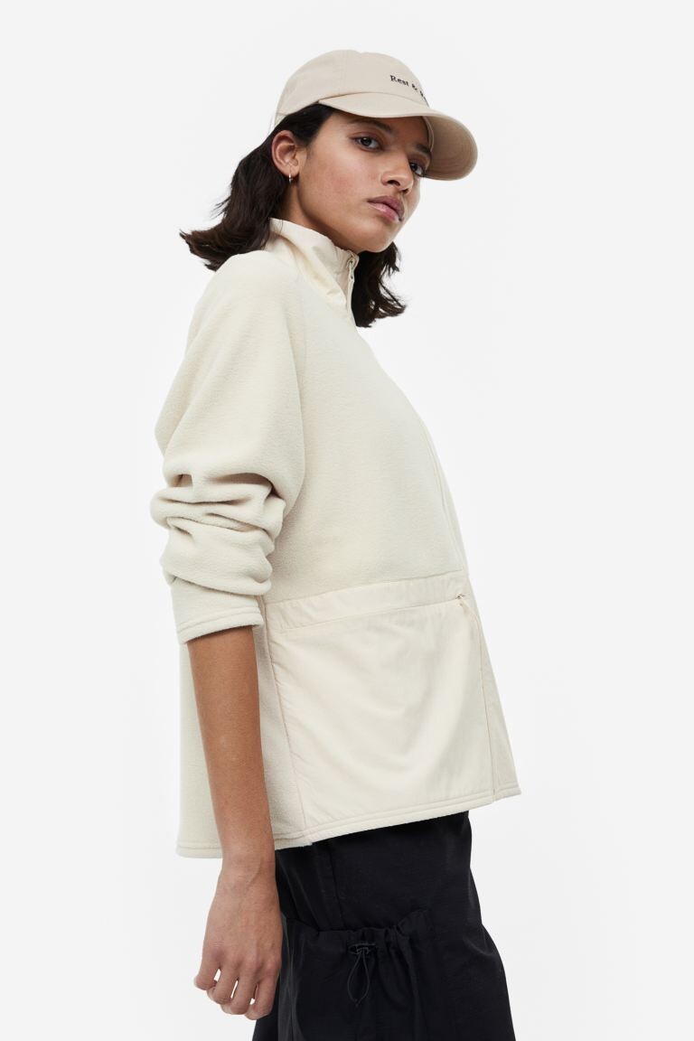

Флисовая спортивная толстовка H&M
