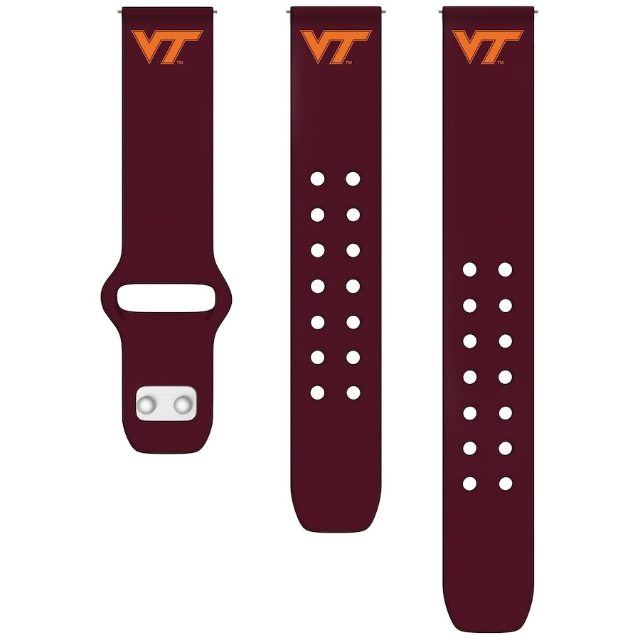 

Ремешок для часов Affinity Bands Virginia Tech Hokies, бордовый