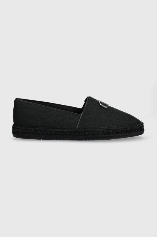 

Эспадрильи ESPADRILLE W/HW - JQ Calvin Klein, черный