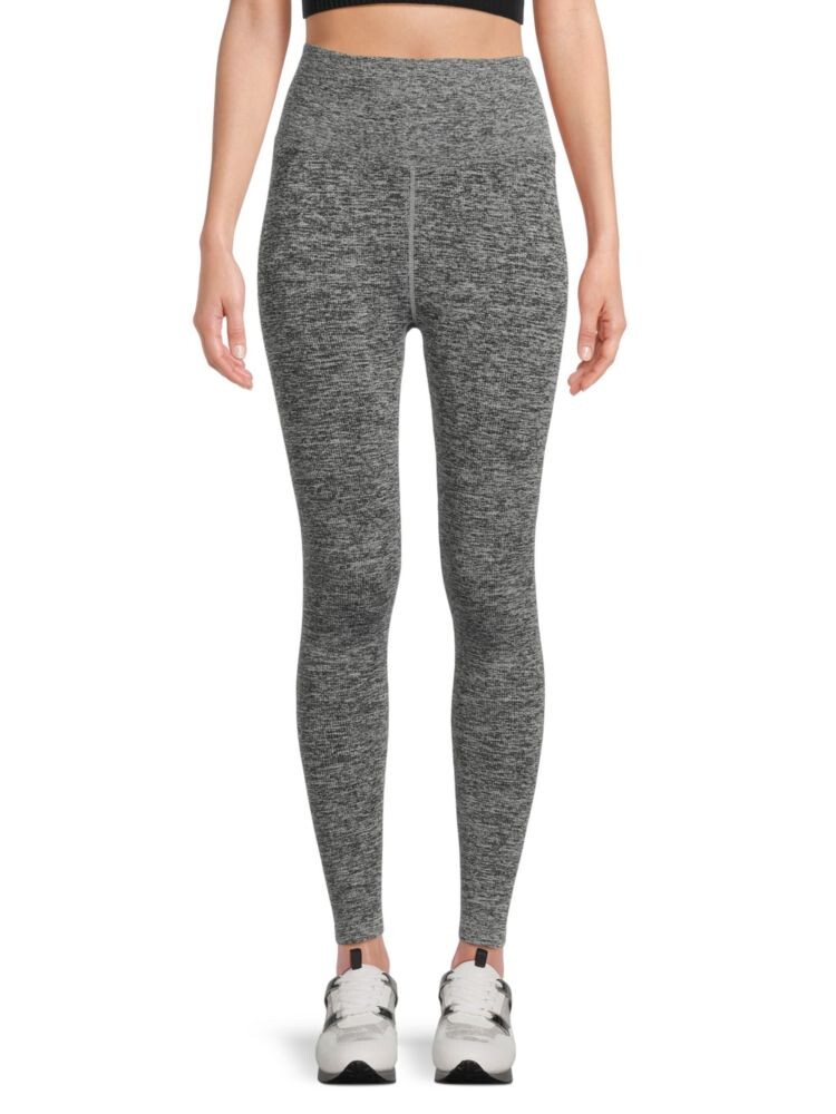 

Текстурированные леггинсы Love Spiritual Gangster, цвет Heather Grey