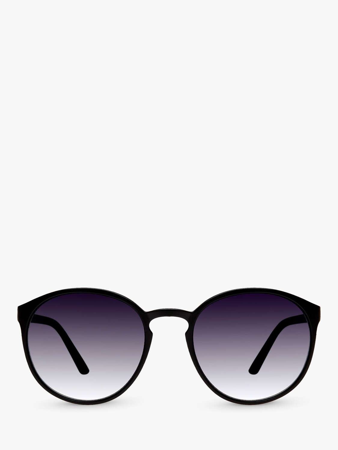 

Le Specs L5000170 Круглые солнцезащитные очки унисекс, черно-серые с градиентом