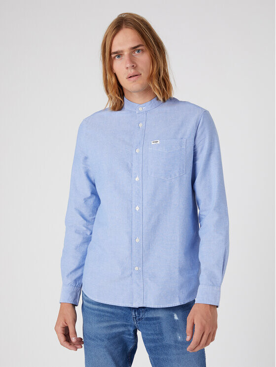 

Рубашка стандартного кроя Wrangler, синий