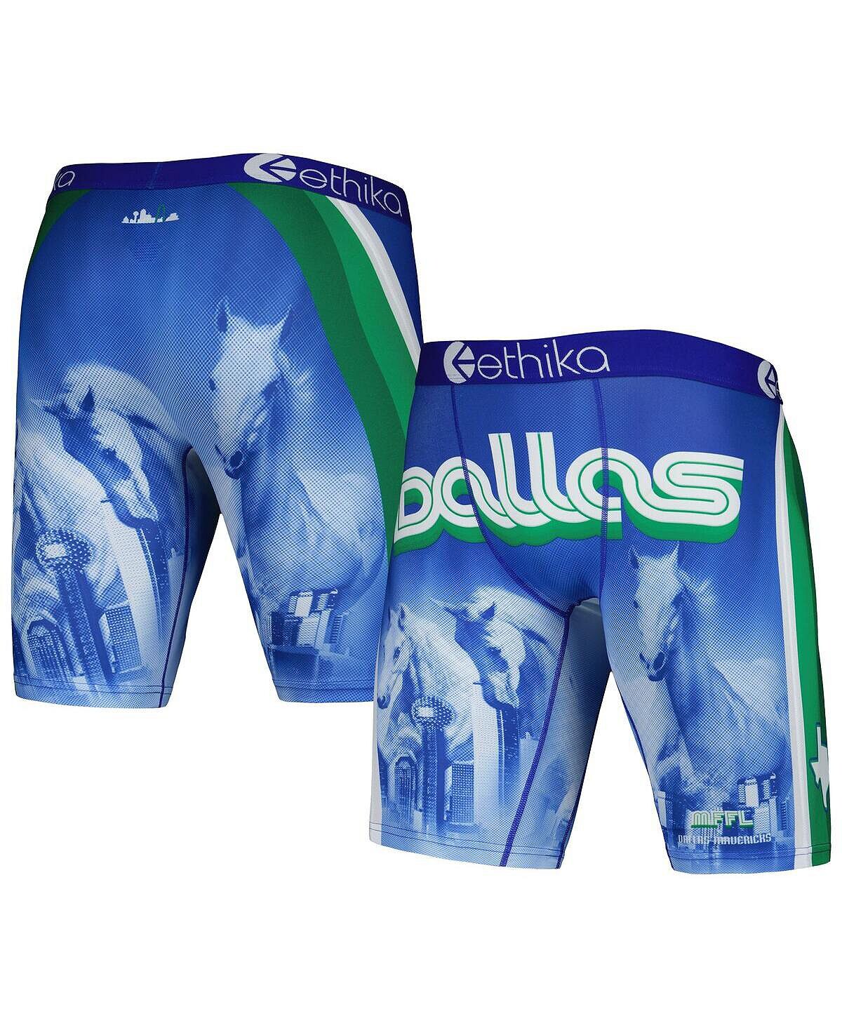 

Мужские синие боксеры Dallas Mavericks City Edition Ethika