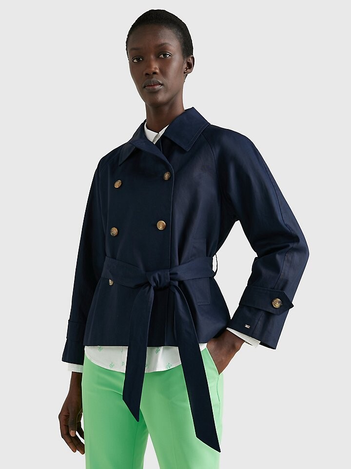 

Бушлат с поясом Tommy Hilfiger