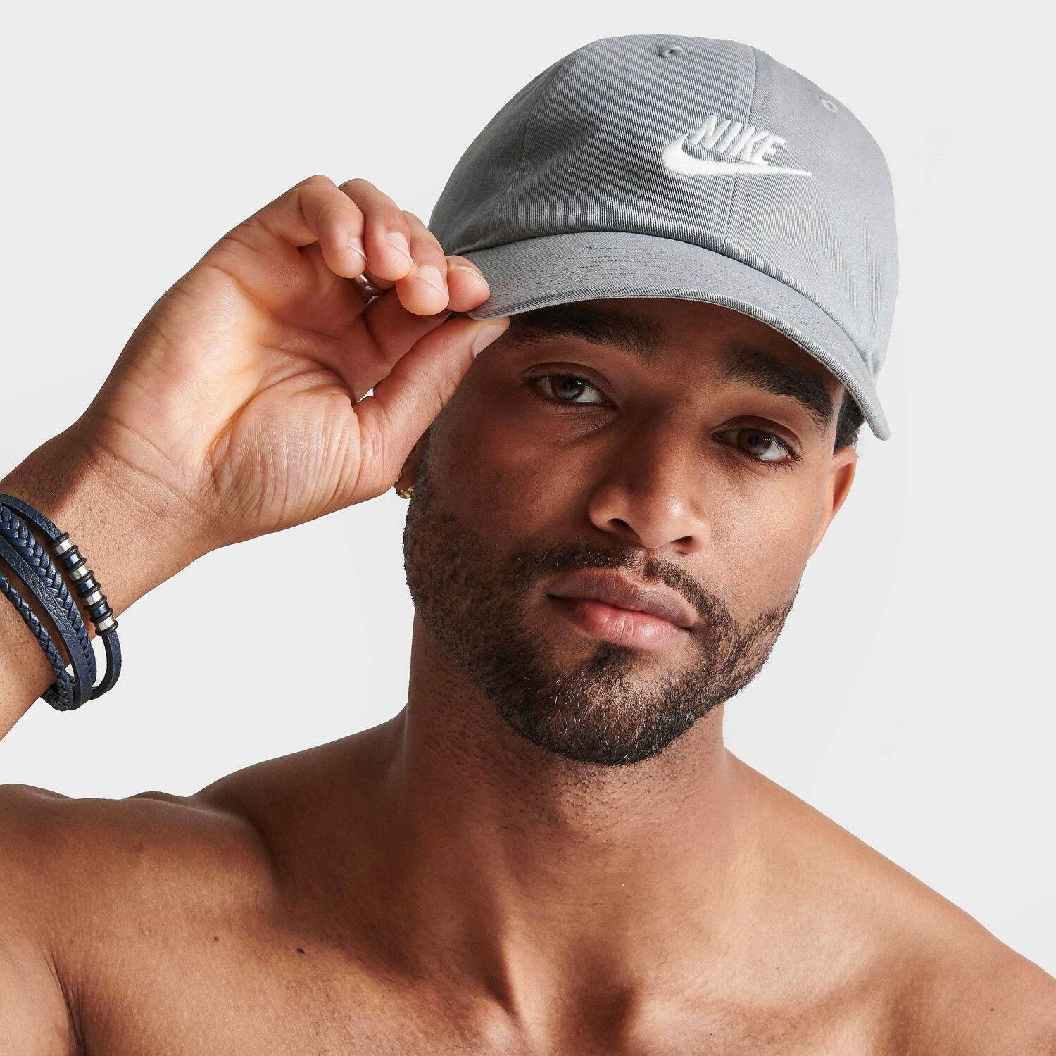 

Кепка с регулируемой спинкой Nike Sportswear Heritage86 Futura, серый