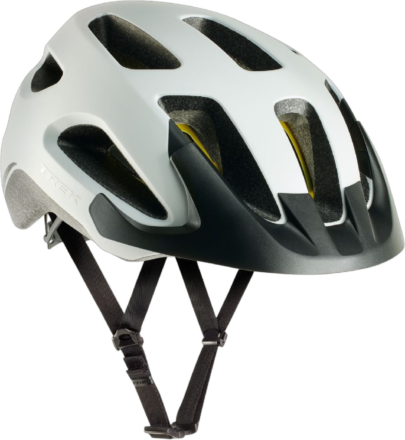 Велосипедный шлем Solstice Mips Trek, белый 1 шт велосипедный переключатель передач для trek 297656 322175 trek skye series elite 9 9 rocx spr livestrong fx trek 8500 mech dropout