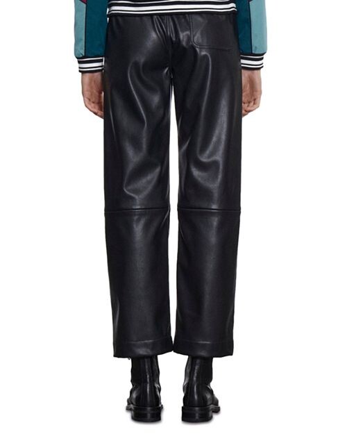 

Брюки из искусственной кожи The Kooples, цвет Black