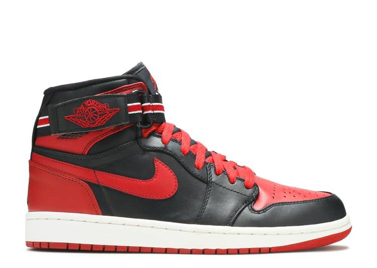 

Кроссовки AIR JORDAN 1 HIGH STRAP 'BRED', черный